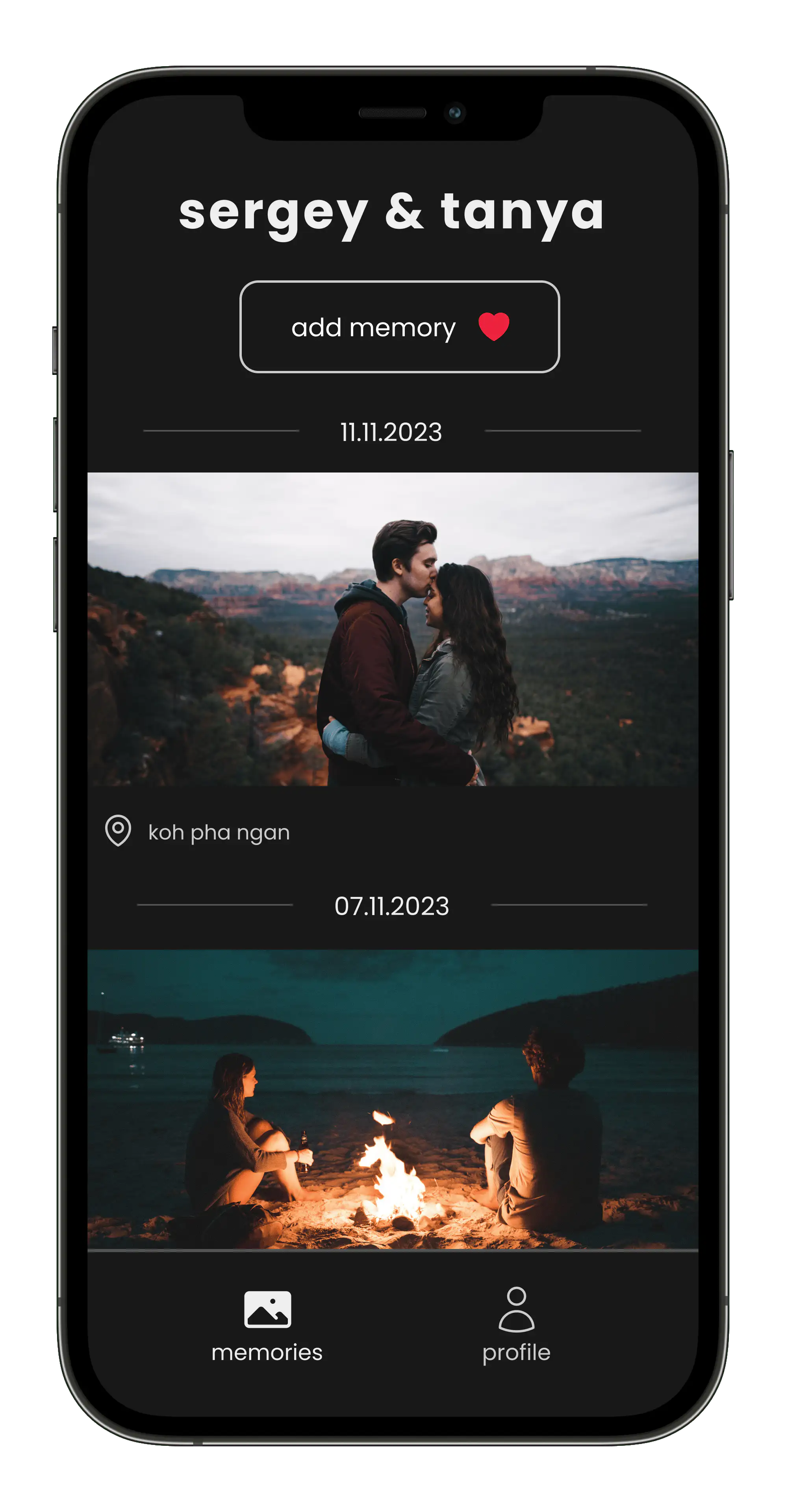 Add memories
